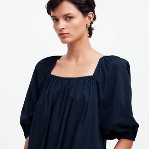 Madewell square neck dress